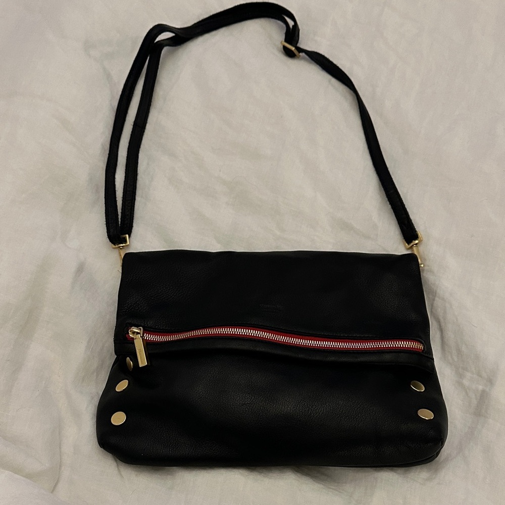 Hammitt VIP Black Leather Crossbody Bag